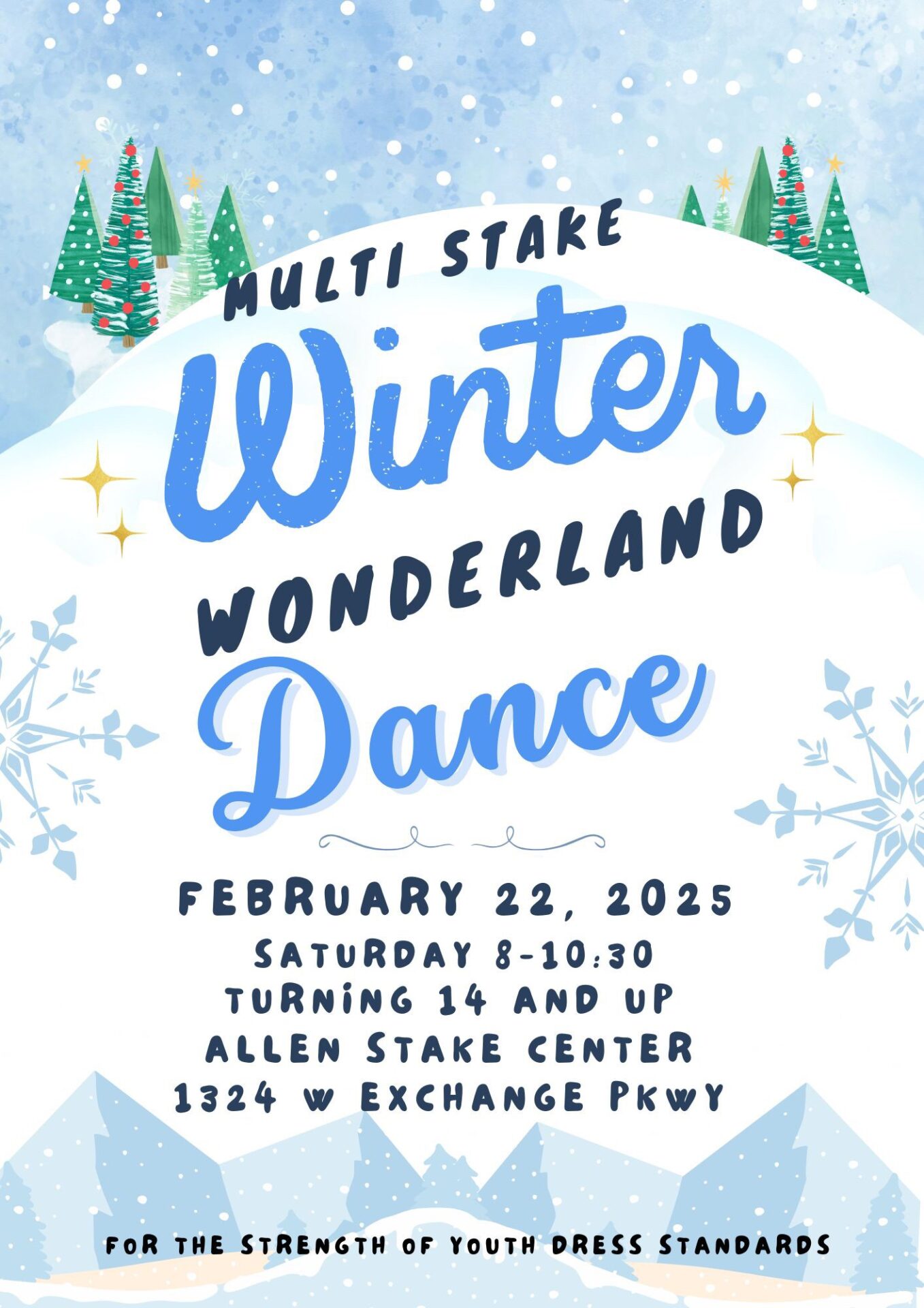Multi Stake Winter Wonderland Dance